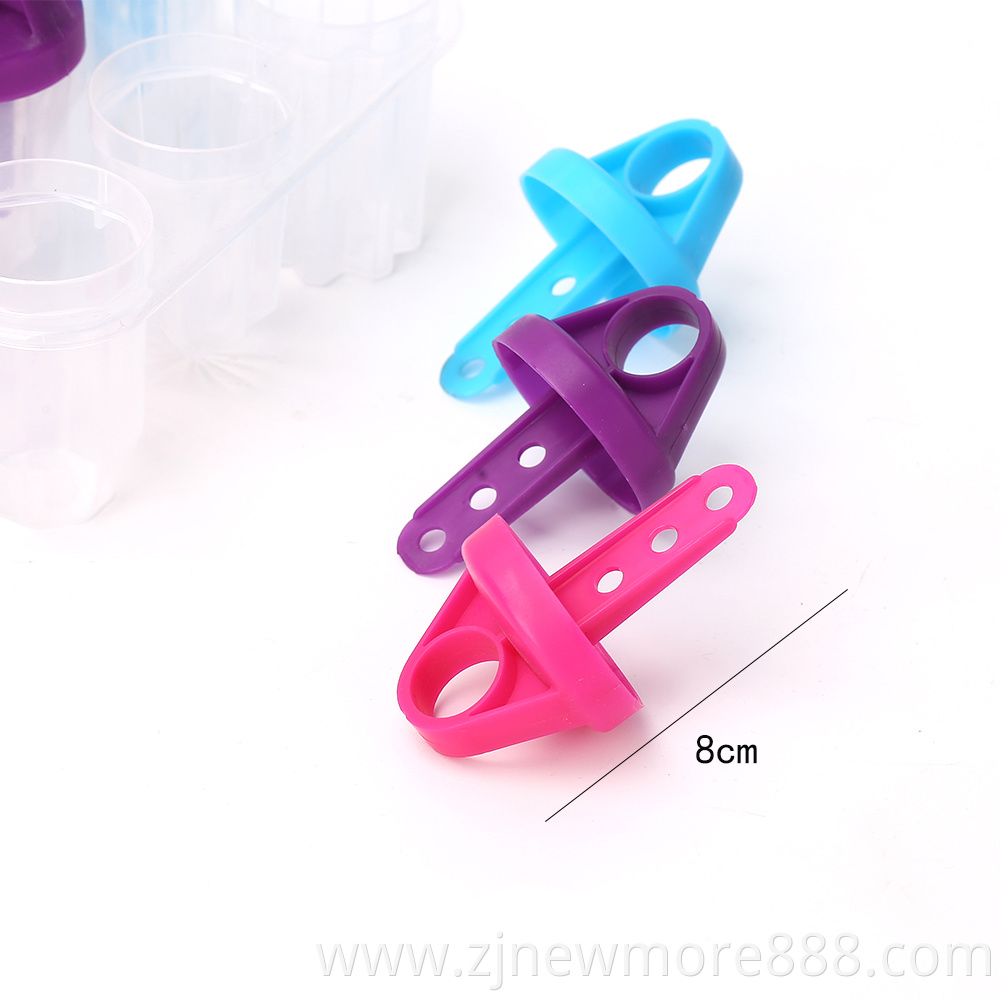 6PCS Frozen Popsicle Mold with Stick Holder